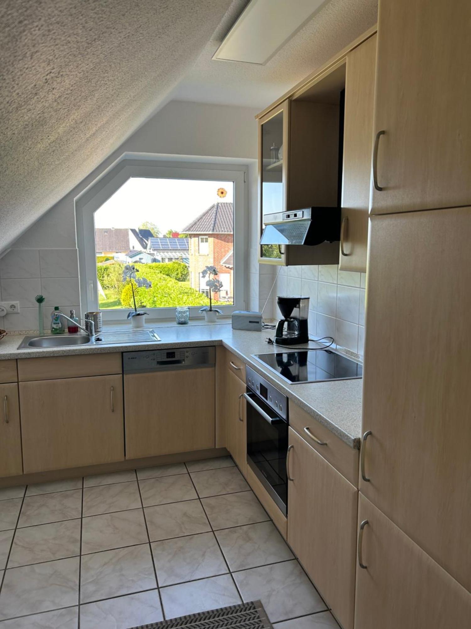 Wohnung "Strandturm" In Wremen Am Deich Bagian luar foto